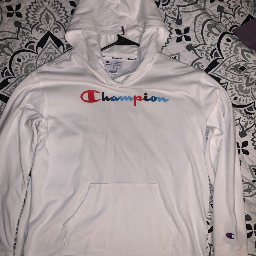 White Champion Hoodje